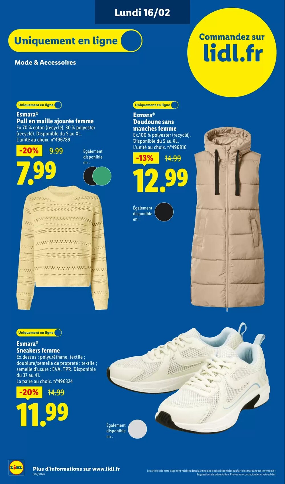 Prospectus promotionnel Lidl valable à partir du 12/02/2026 - Page 78.