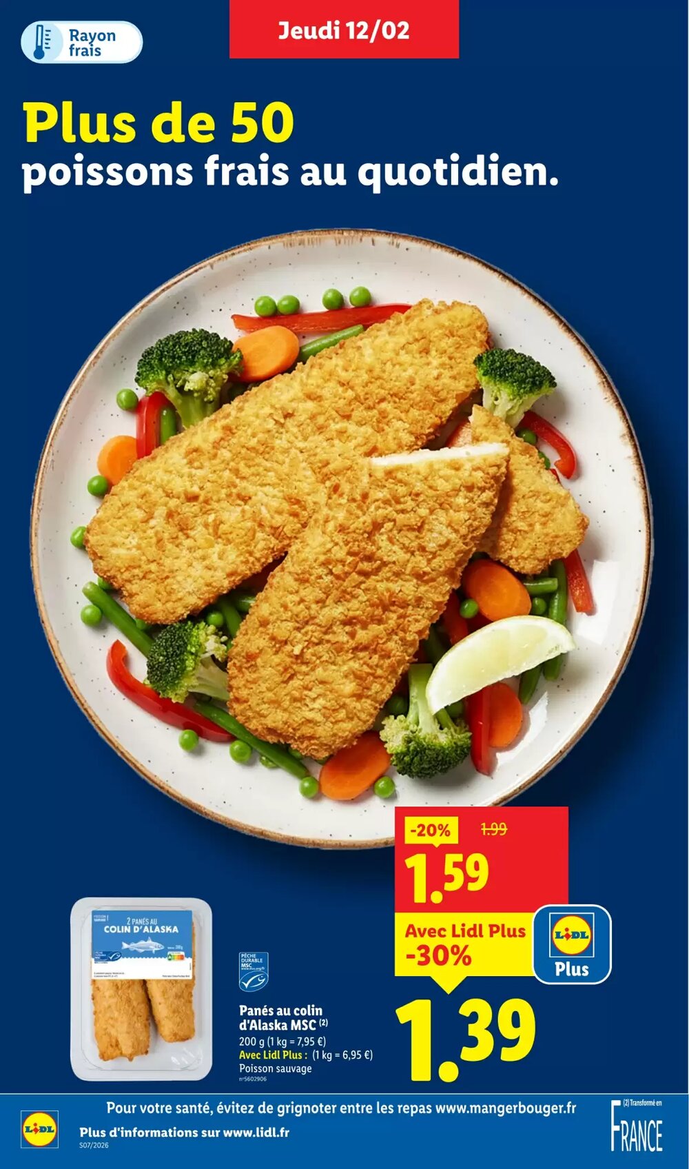 Prospectus promotionnel Lidl valable à partir du 12/02/2026 - Page 8.