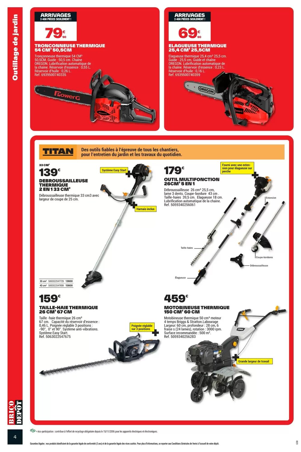 Prospectus promotionnel Brico Dépôt valable à partir du 13/02/2026 - Page 4.