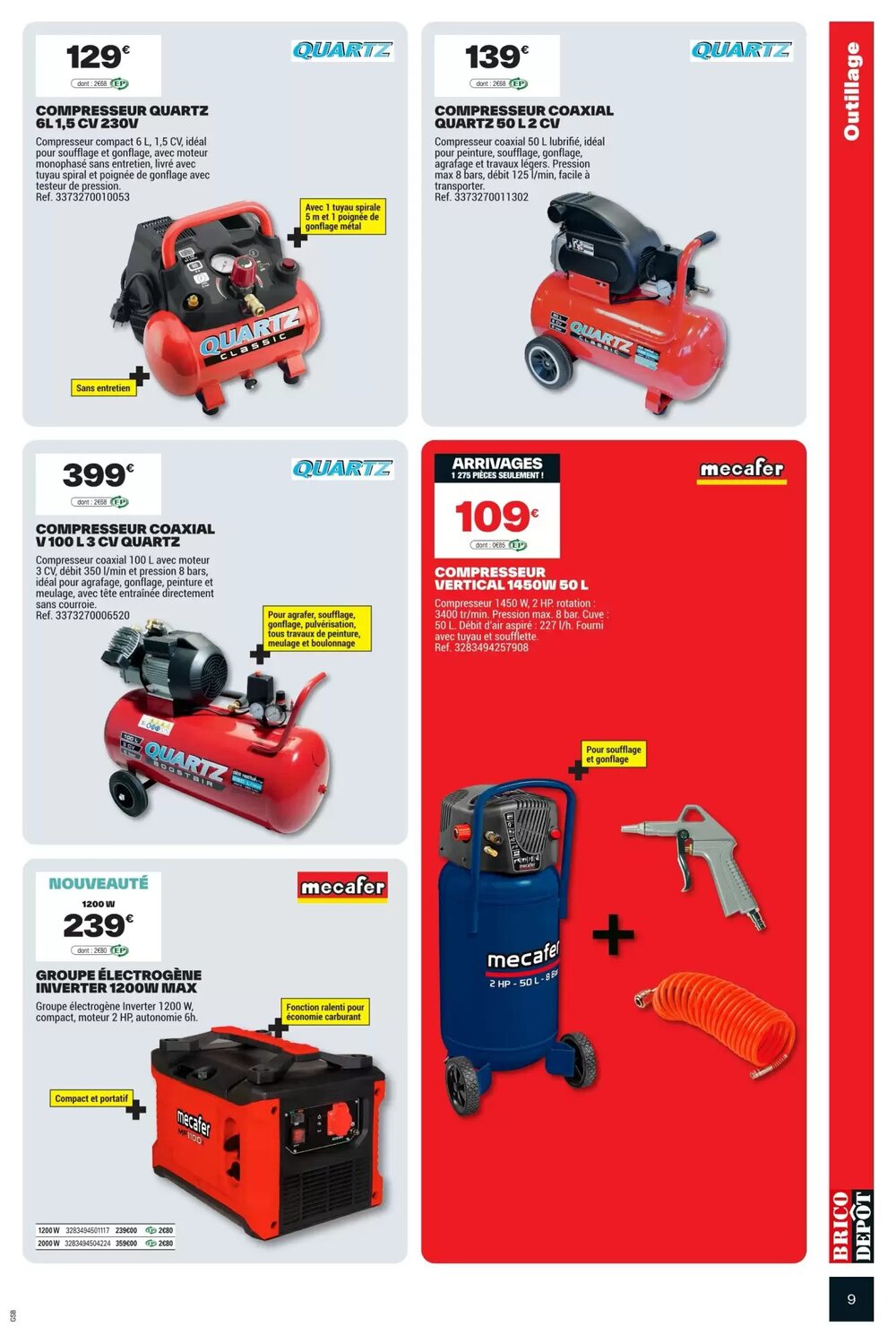 Prospectus promotionnel Brico Dépôt valable à partir du 13/02/2026 - Page 9.