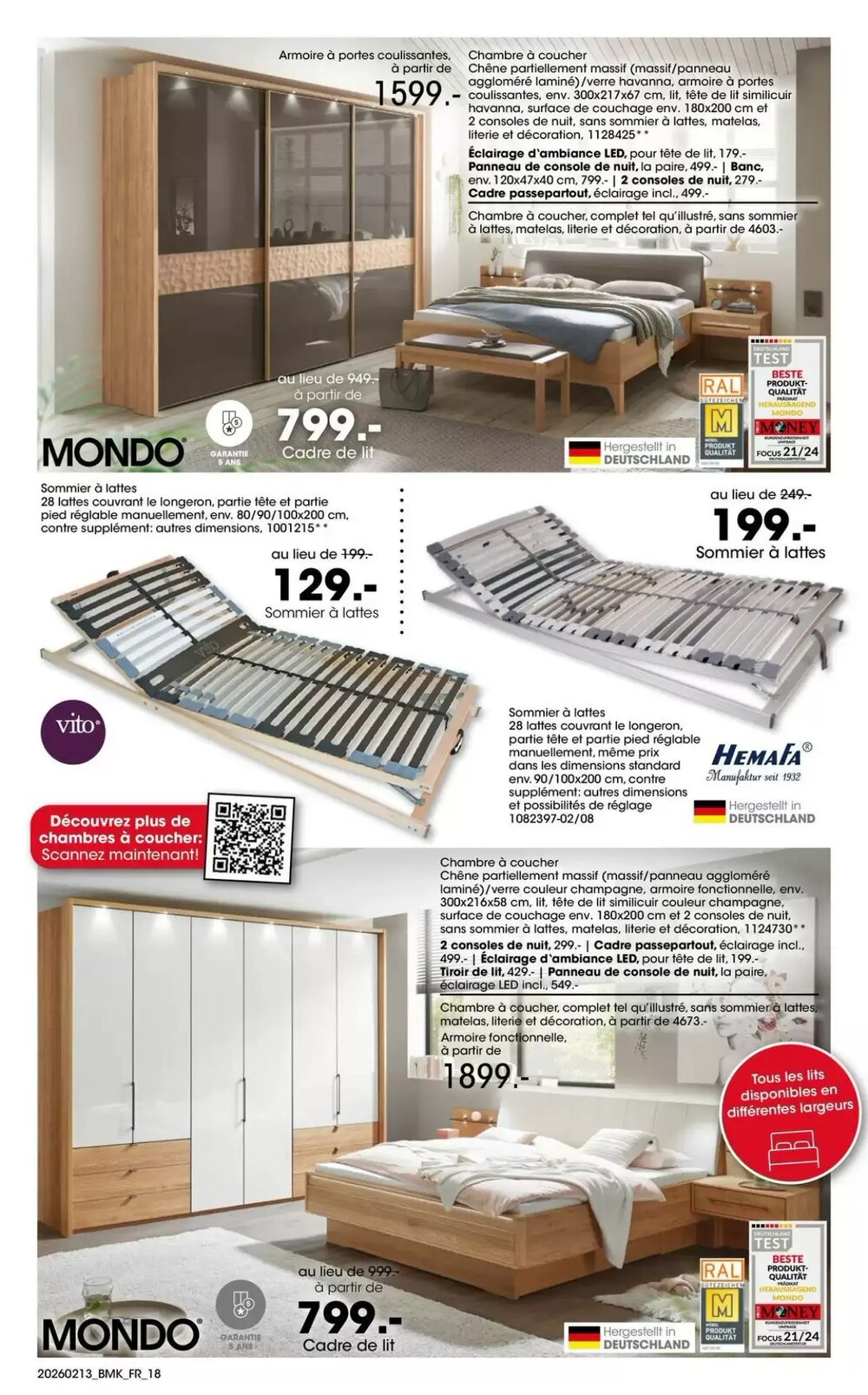 Prospectus promotionnel Möbel Martin valable à partir du 13/02/2026 - Page 18.