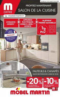 Prospectus promotionnel Möbel Martin valable à partir du 13/02/2026