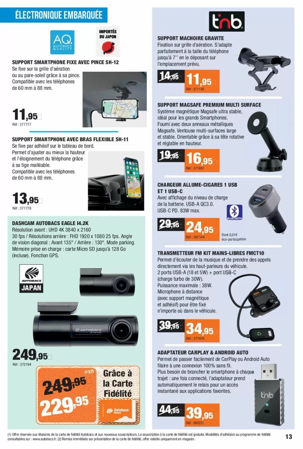 Prospectus promotionnel Autobacs valable à partir du 13/02/2026 - Page 13.