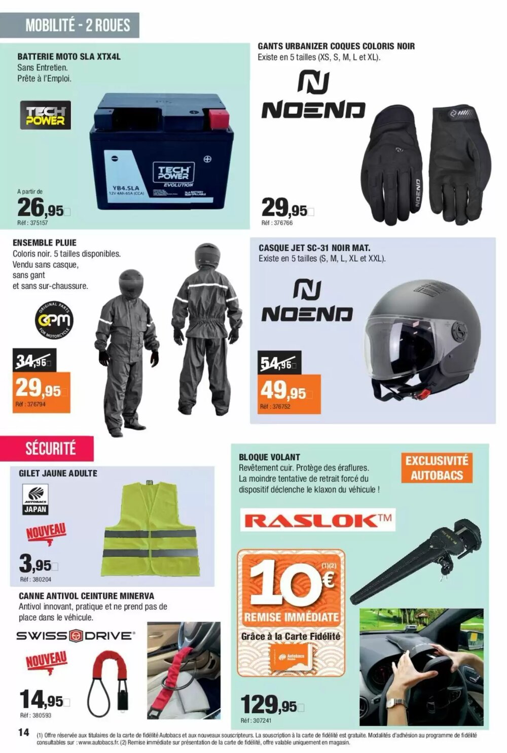 Prospectus promotionnel Autobacs valable à partir du 13/02/2026 - Page 14.