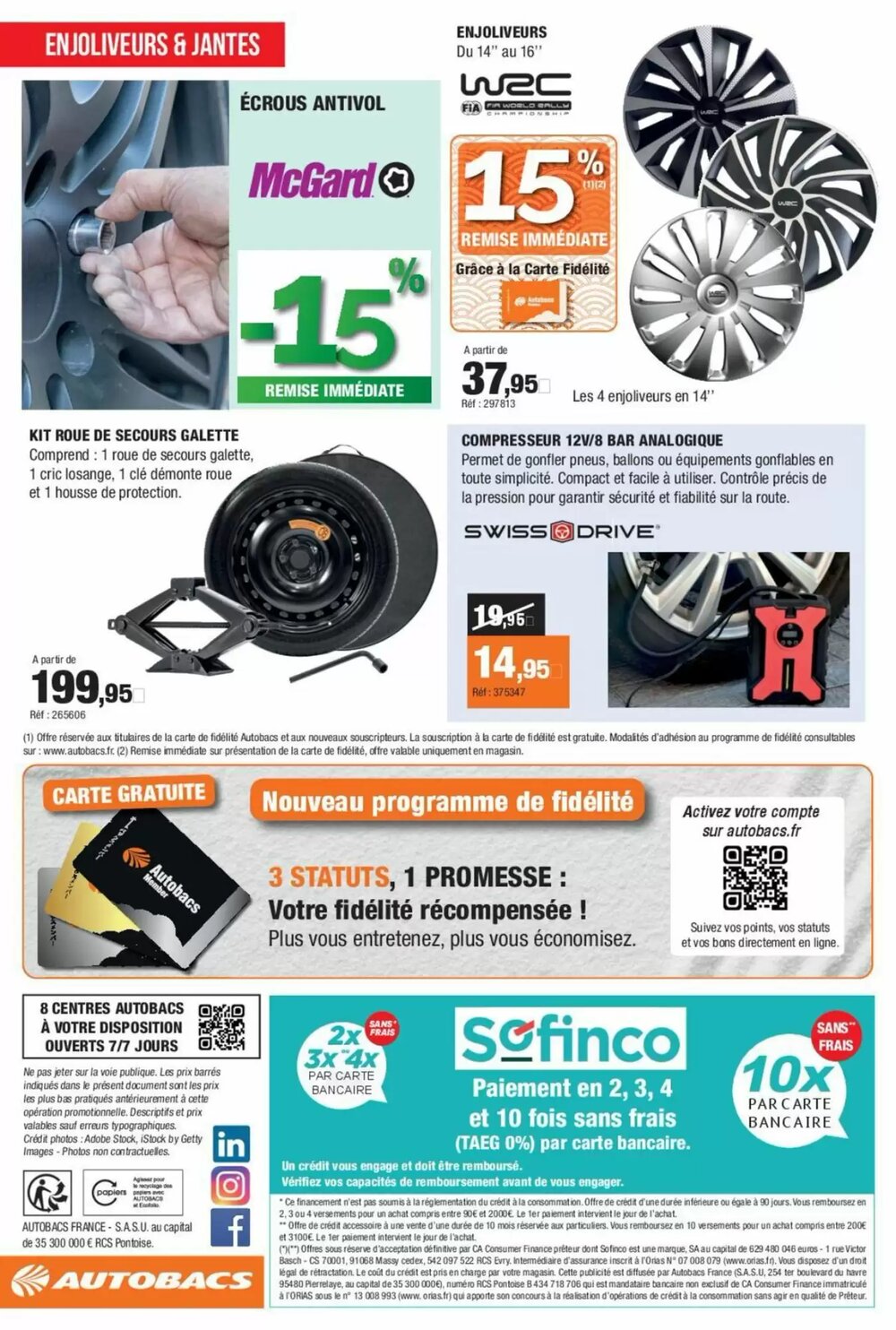 Prospectus promotionnel Autobacs valable à partir du 13/02/2026 - Page 16.