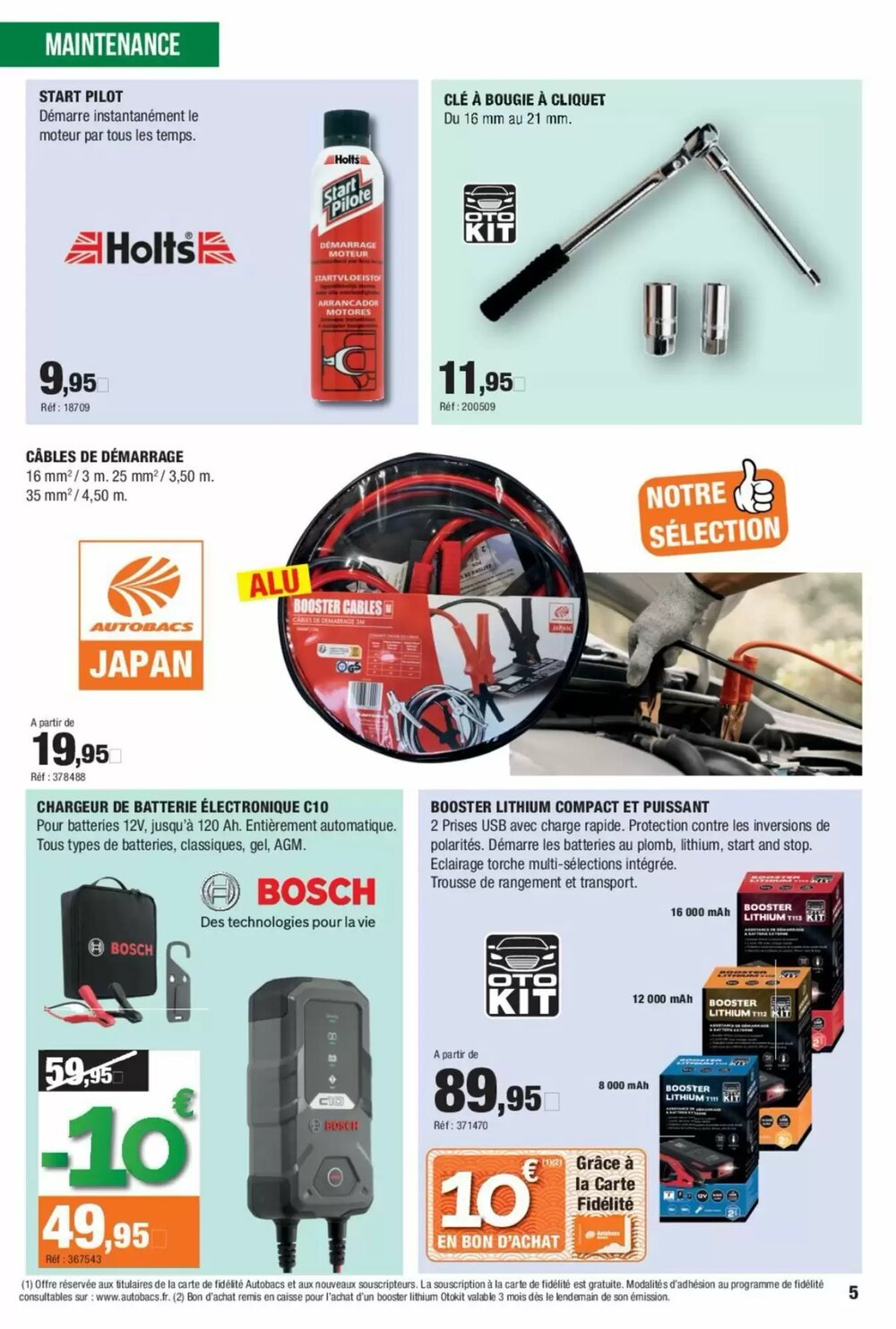 Prospectus promotionnel Autobacs valable à partir du 13/02/2026 - Page 5.