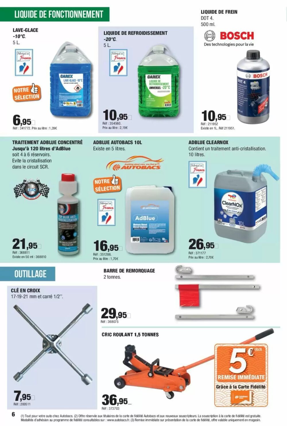 Prospectus promotionnel Autobacs valable à partir du 13/02/2026 - Page 6.