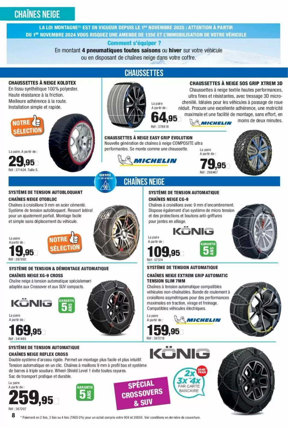 Prospectus promotionnel Autobacs valable à partir du 13/02/2026 - Page 8.