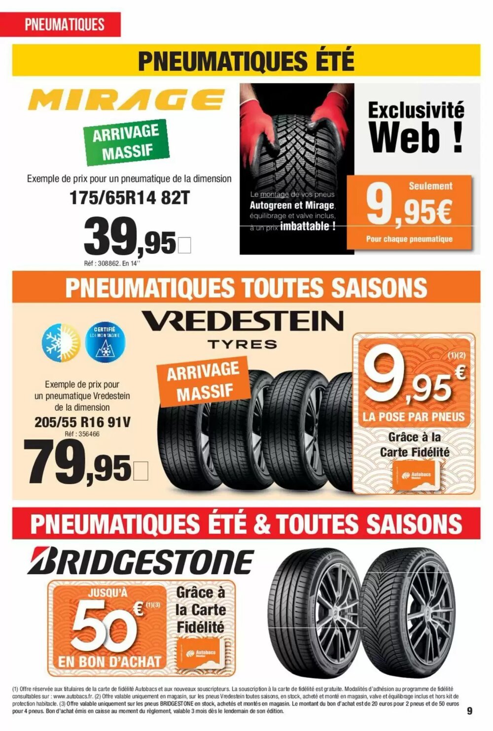 Prospectus promotionnel Autobacs valable à partir du 13/02/2026 - Page 9.