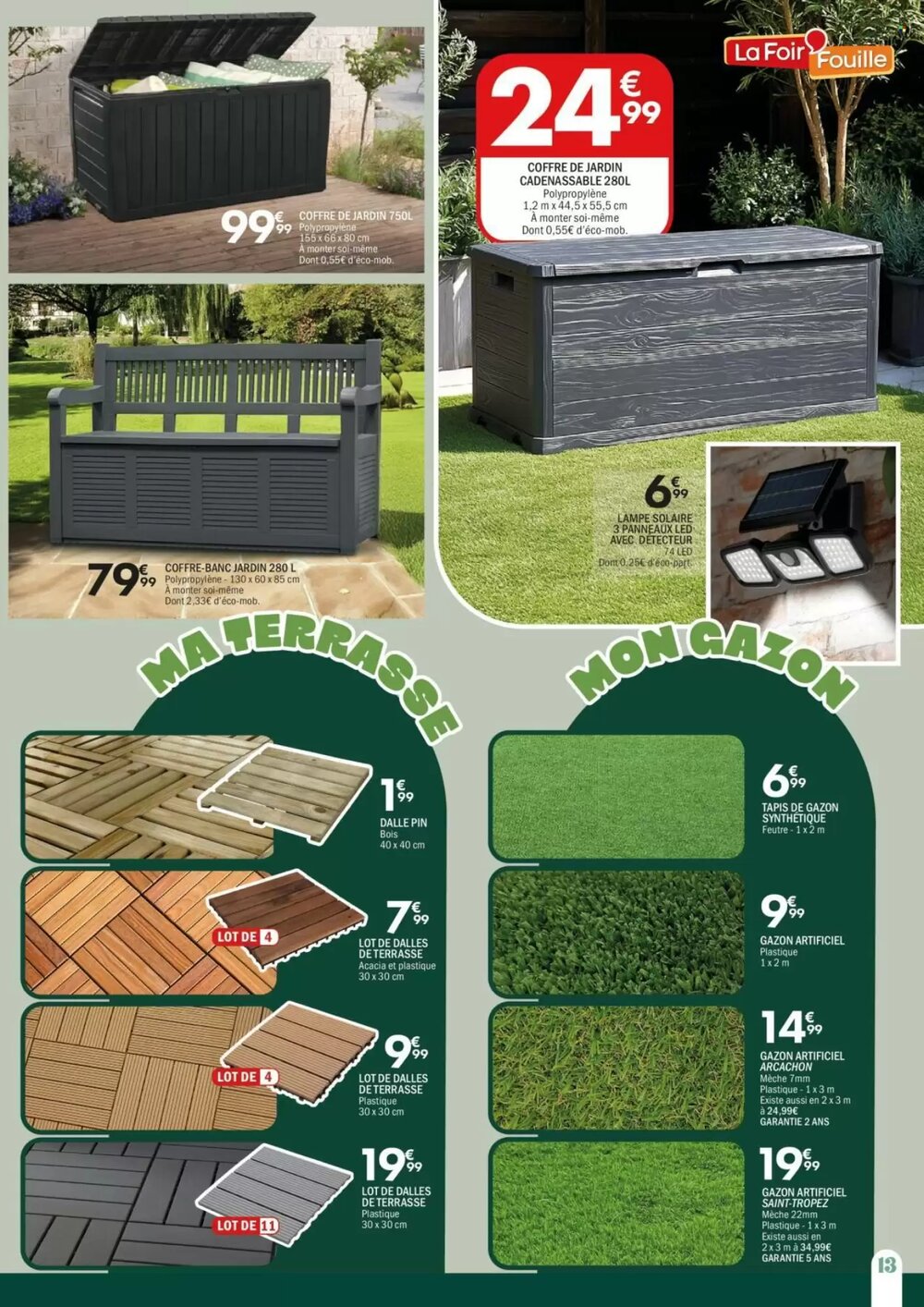 Prospectus promotionnel La Foir'Fouille valable à partir du 16/02/2026 - Page 13.