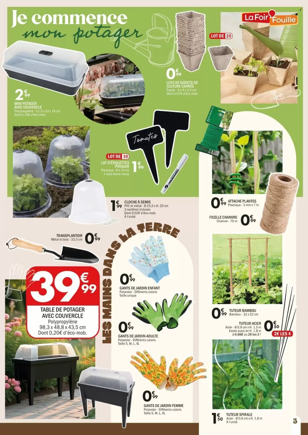 Prospectus promotionnel La Foir'Fouille valable à partir du 16/02/2026 - Page 5.