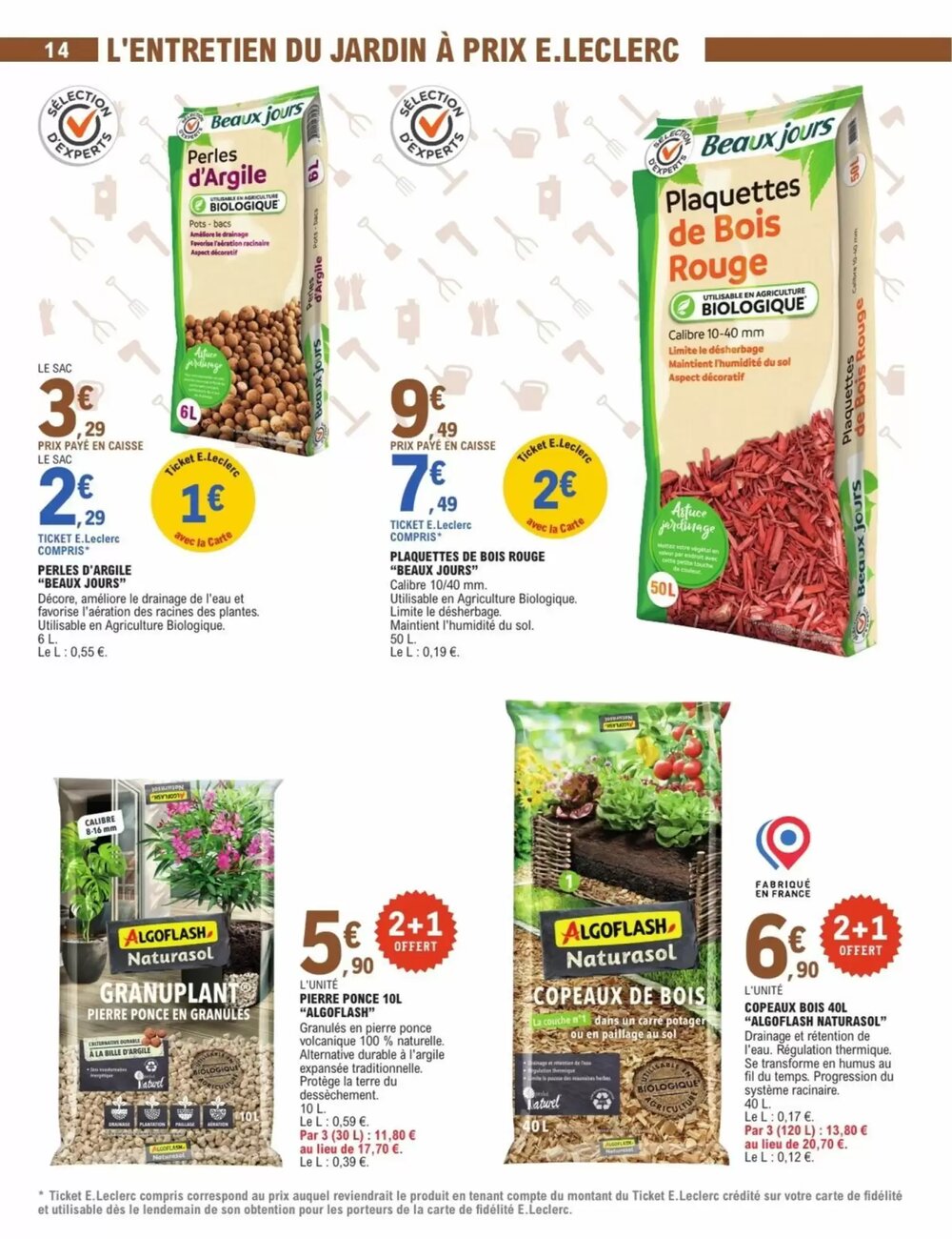 Prospectus promotionnel E.Leclerc valable à partir du 16/02/2026 - Page 14.
