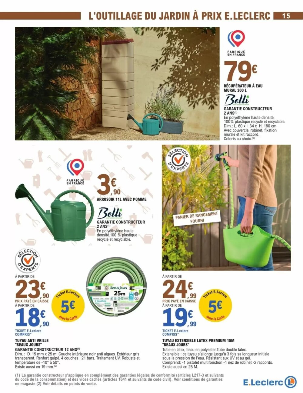 Prospectus promotionnel E.Leclerc valable à partir du 16/02/2026 - Page 15.