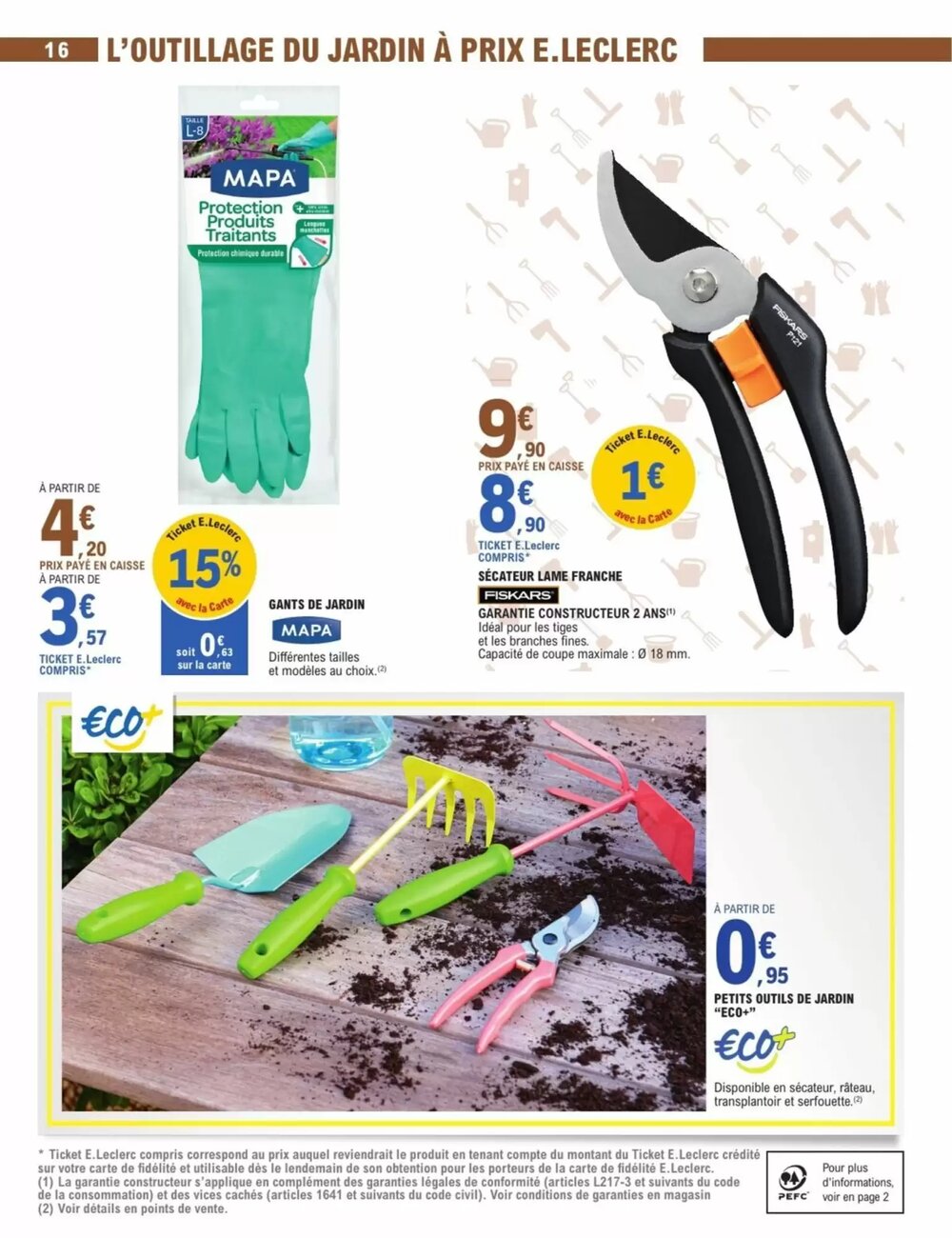 Prospectus promotionnel E.Leclerc valable à partir du 16/02/2026 - Page 16.