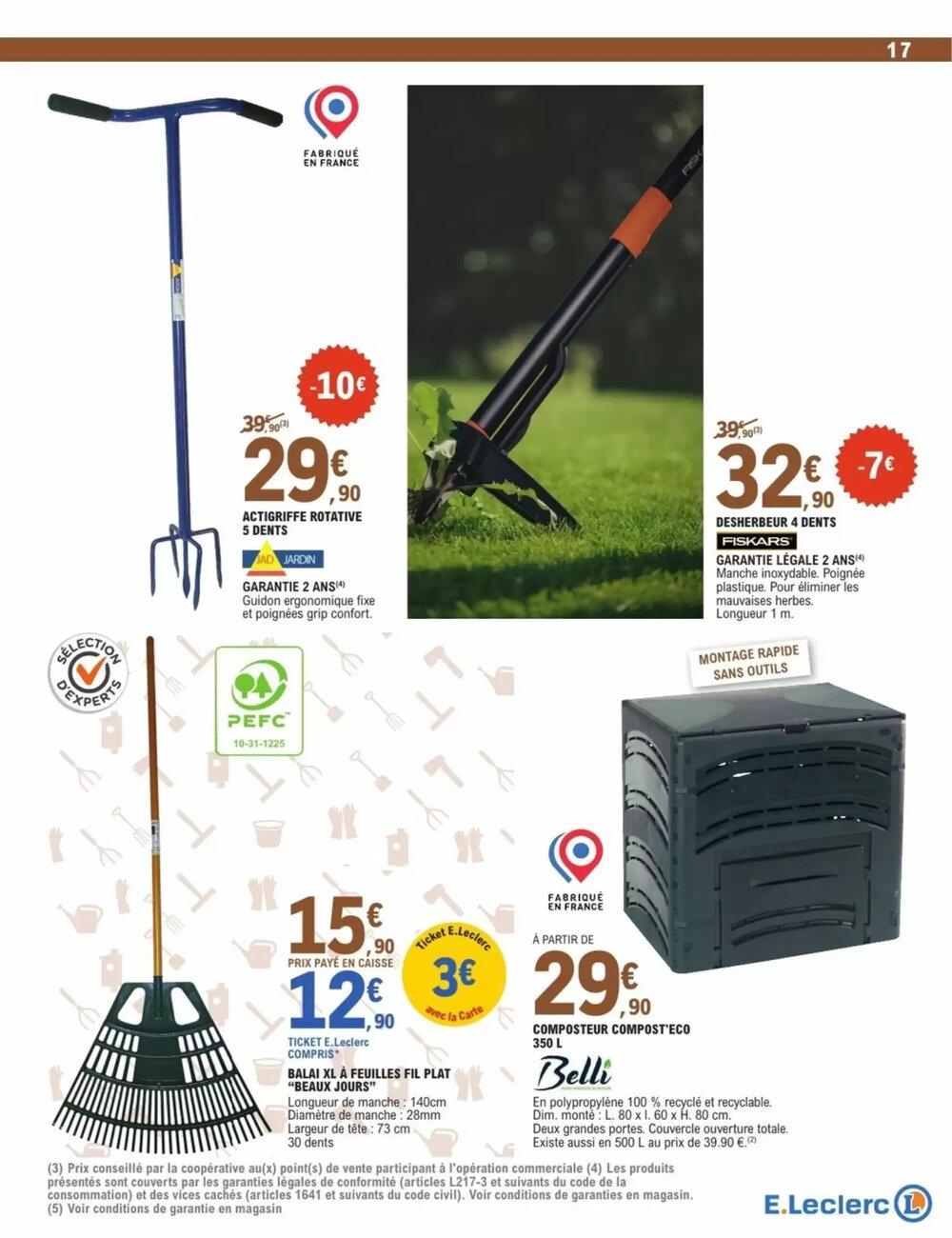 Prospectus promotionnel E.Leclerc valable à partir du 16/02/2026 - Page 17.