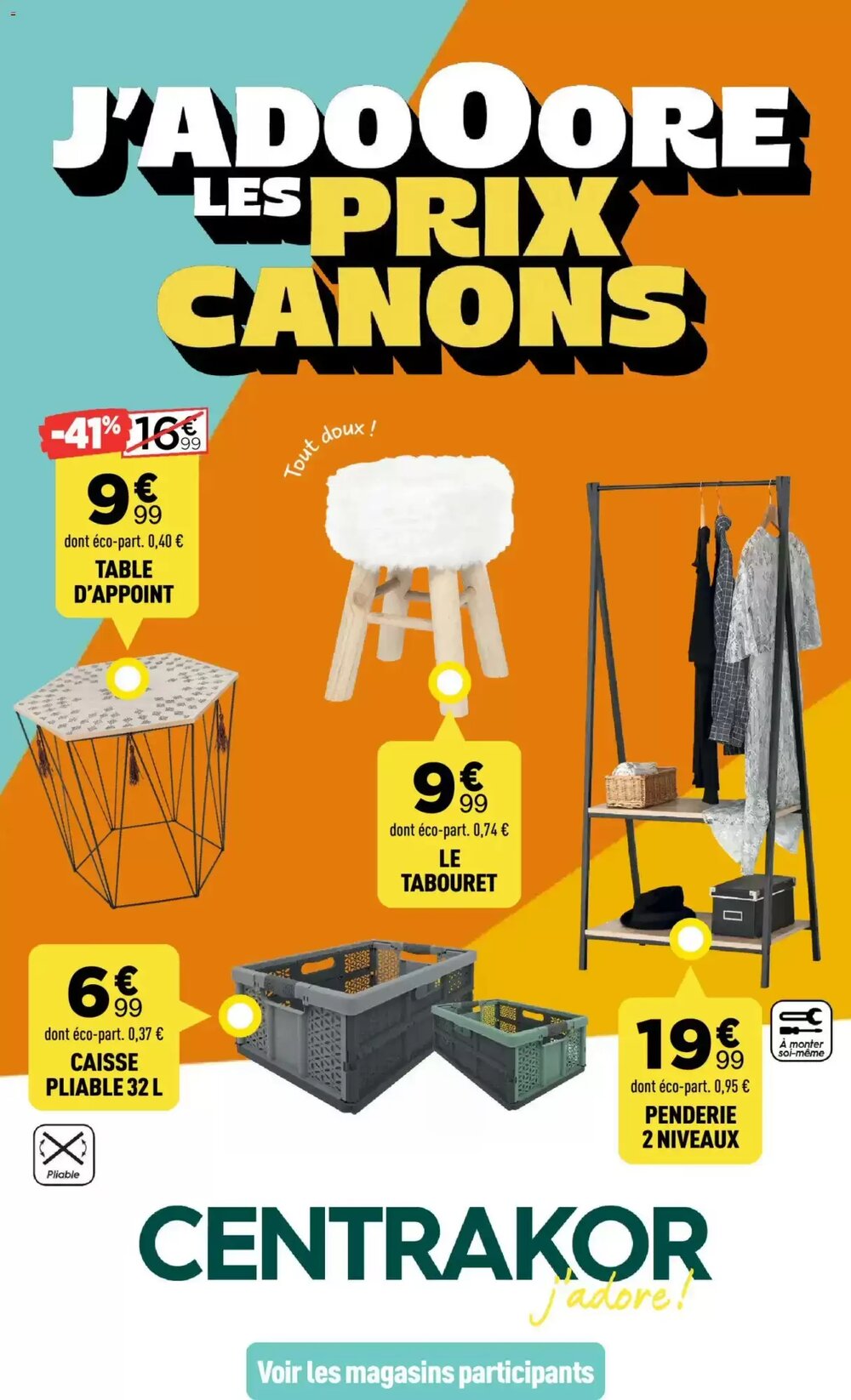 Prospectus promotionnel Centrakor valable à partir du 16/02/2026 - Page 1.