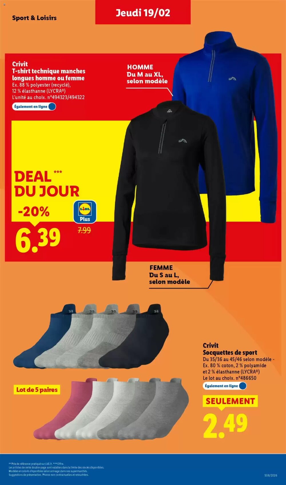 Prospectus promotionnel Lidl valable à partir du 16/02/2026 - Page 25.