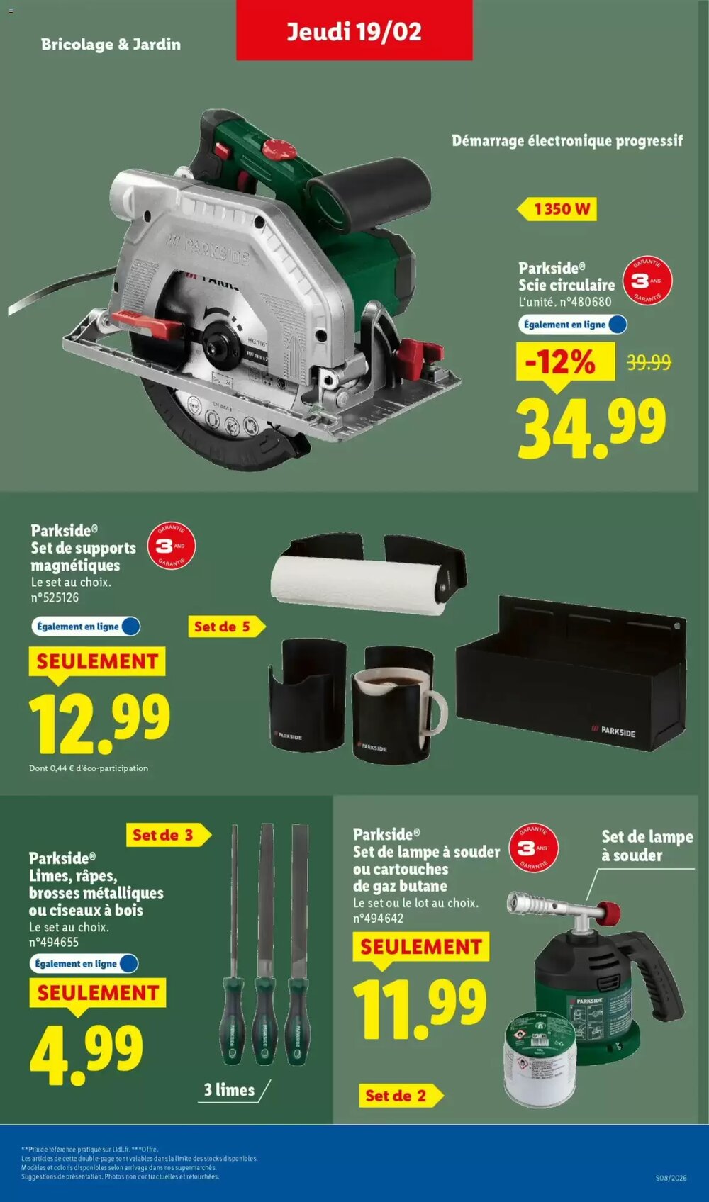 Prospectus promotionnel Lidl valable à partir du 16/02/2026 - Page 29.