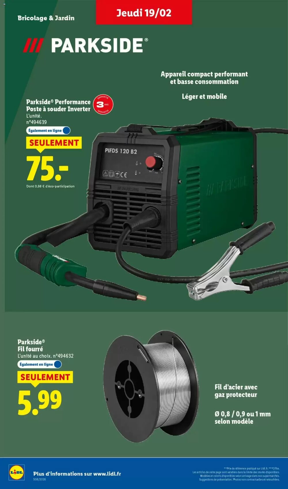 Prospectus promotionnel Lidl valable à partir du 16/02/2026 - Page 30.