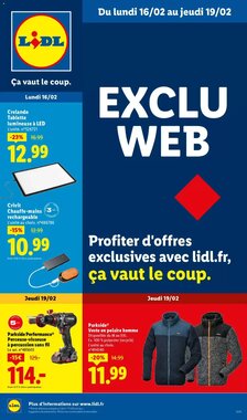 Prospectus promotionnel Lidl valable à partir du 16/02/2026