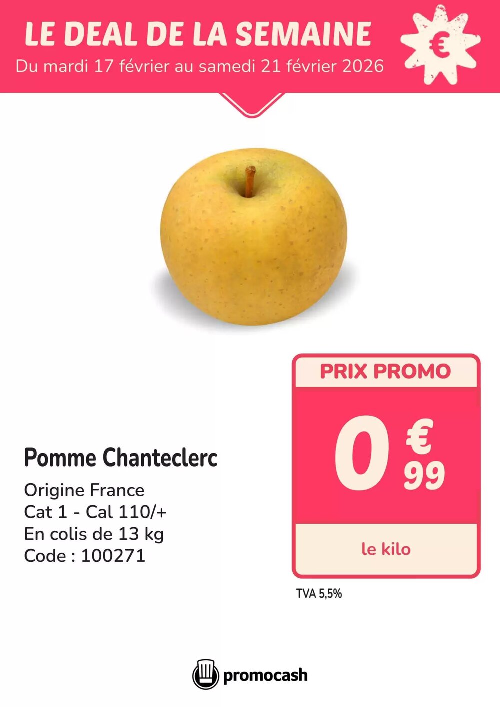 Prospectus promotionnel Promocash valable à partir du 16/02/2026 - Page 1.