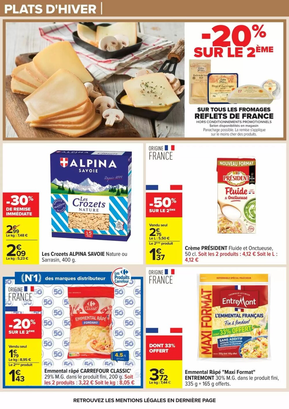 Prospectus promotionnel Carrefour valable à partir du 17/02/2026 - Page 31.