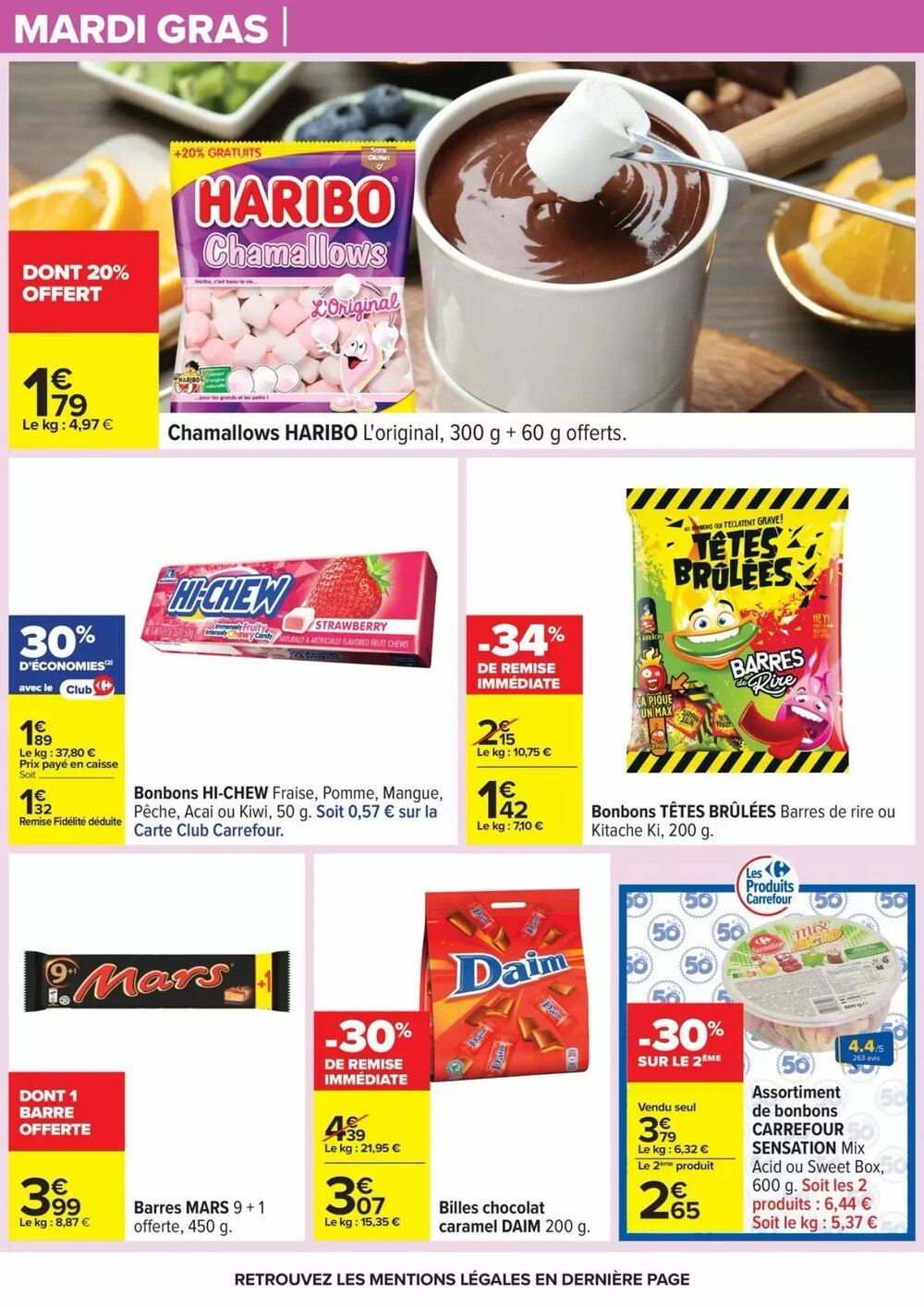 Prospectus promotionnel Carrefour valable à partir du 17/02/2026 - Page 44.
