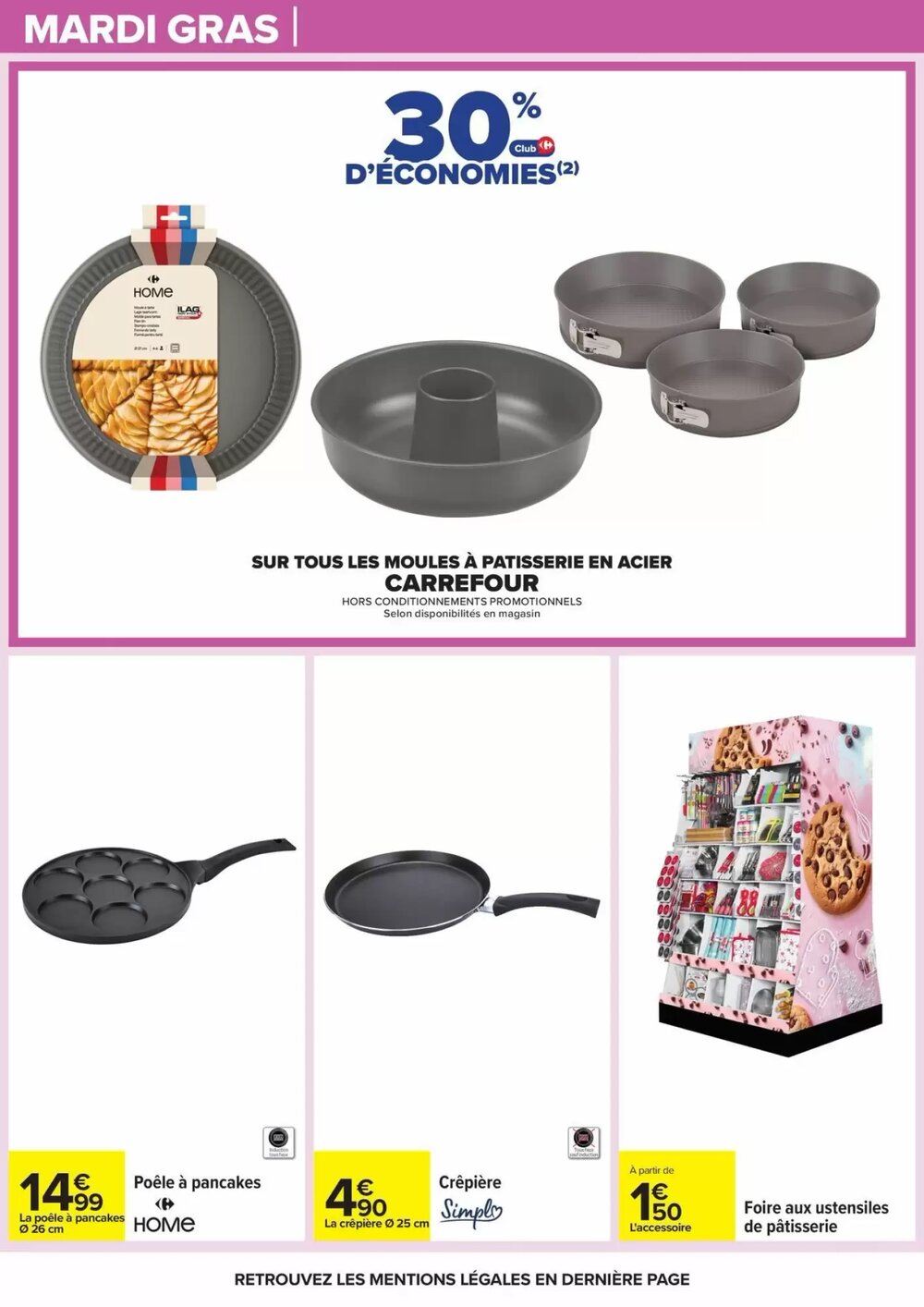 Prospectus promotionnel Carrefour valable à partir du 17/02/2026 - Page 47.