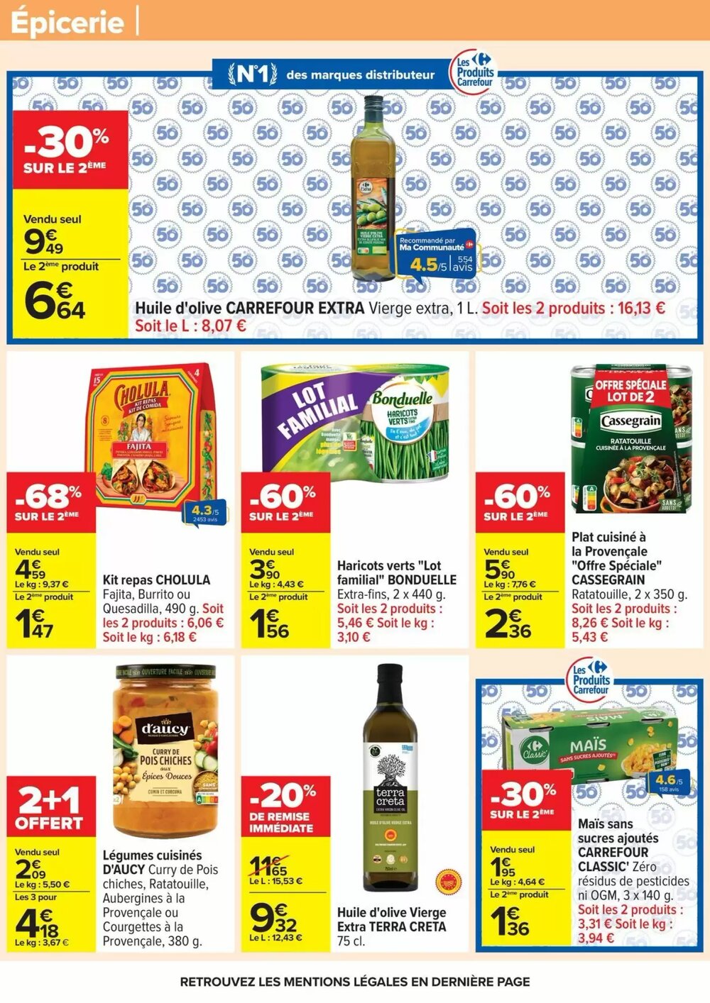 Prospectus promotionnel Carrefour valable à partir du 17/02/2026 - Page 52.