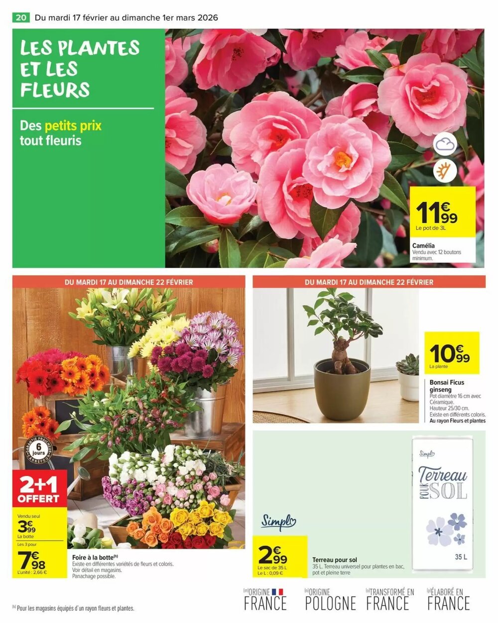 Prospectus promotionnel Carrefour valable à partir du 17/02/2026 - Page 22.