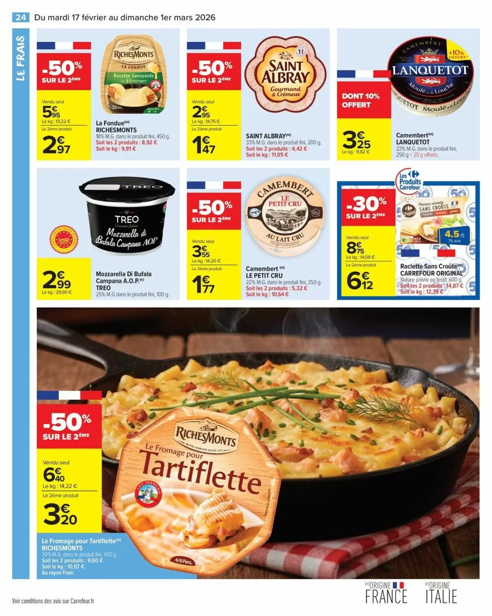 Prospectus promotionnel Carrefour valable à partir du 17/02/2026 - Page 26.