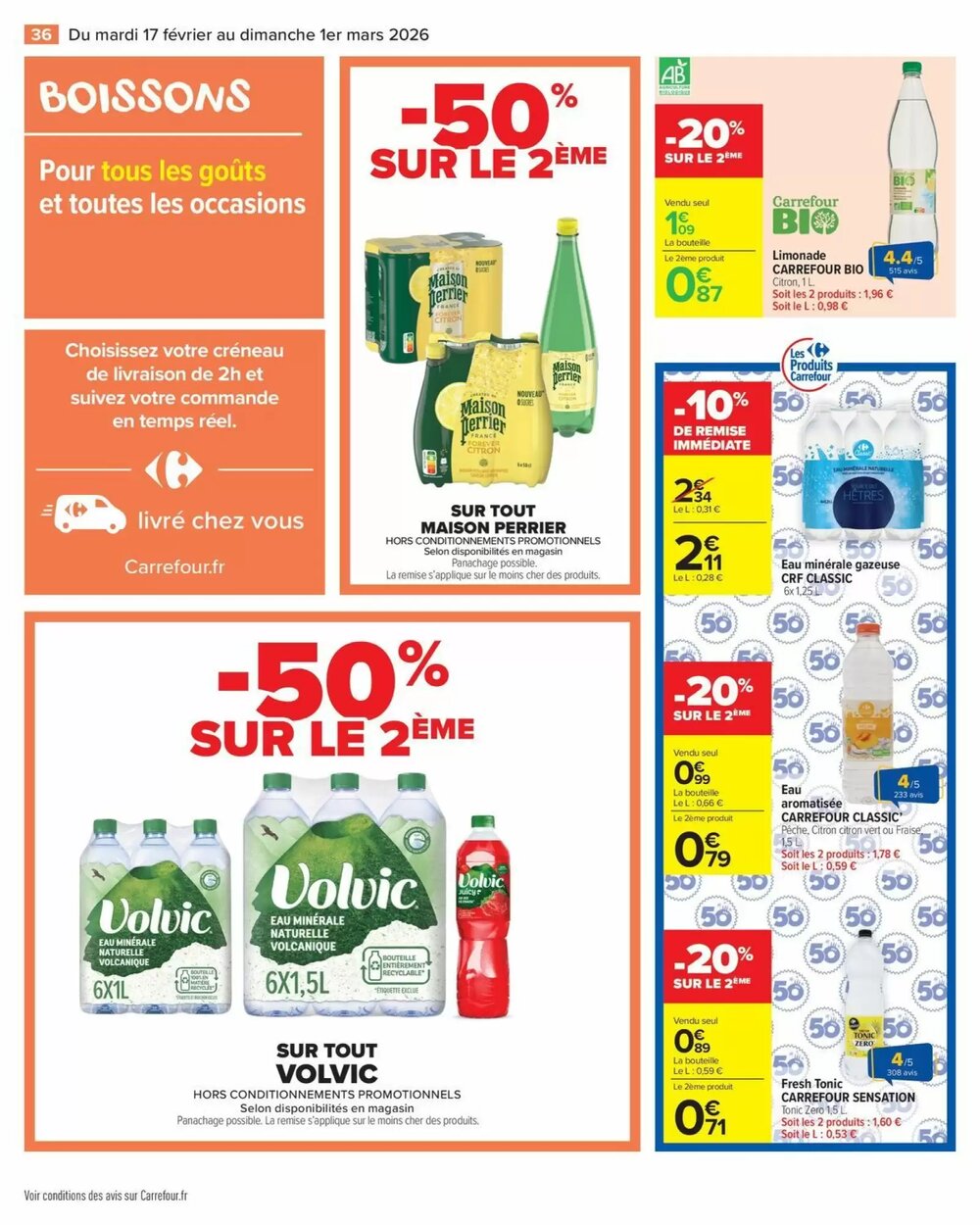Prospectus promotionnel Carrefour valable à partir du 17/02/2026 - Page 38.