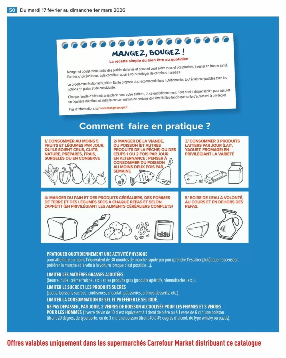 Prospectus promotionnel Carrefour valable à partir du 17/02/2026 - Page 52.
