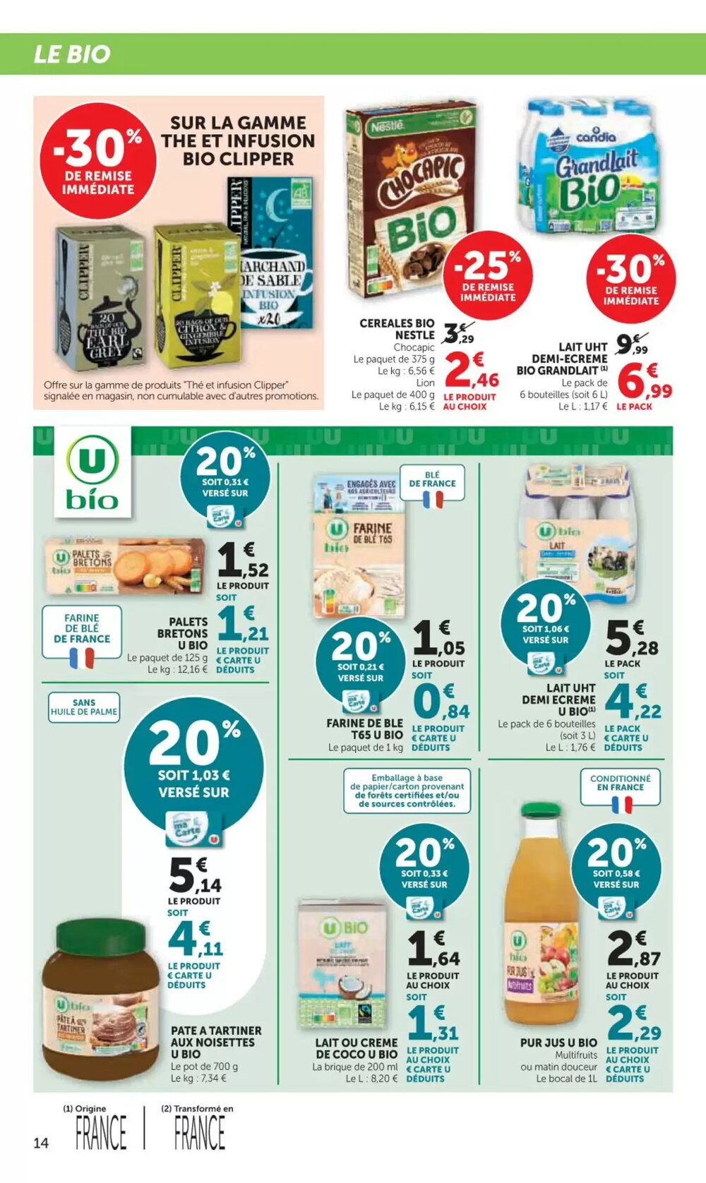 Prospectus promotionnel Hyper U valable à partir du 17/02/2026 - Page 14.