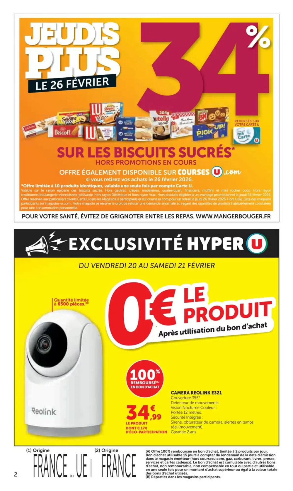 Prospectus promotionnel Hyper U valable à partir du 17/02/2026 - Page 2.