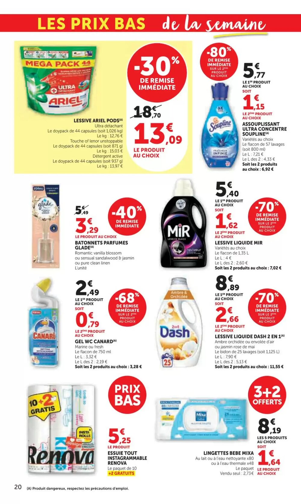 Prospectus promotionnel Hyper U valable à partir du 17/02/2026 - Page 20.