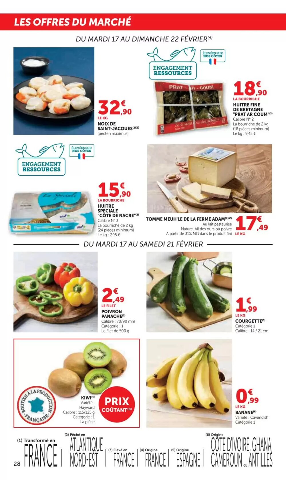 Prospectus promotionnel Hyper U valable à partir du 17/02/2026 - Page 28.