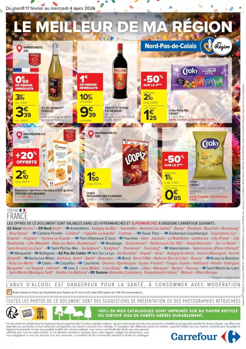 Prospectus promotionnel Carrefour valable à partir du 17/02/2026 - Page 16.