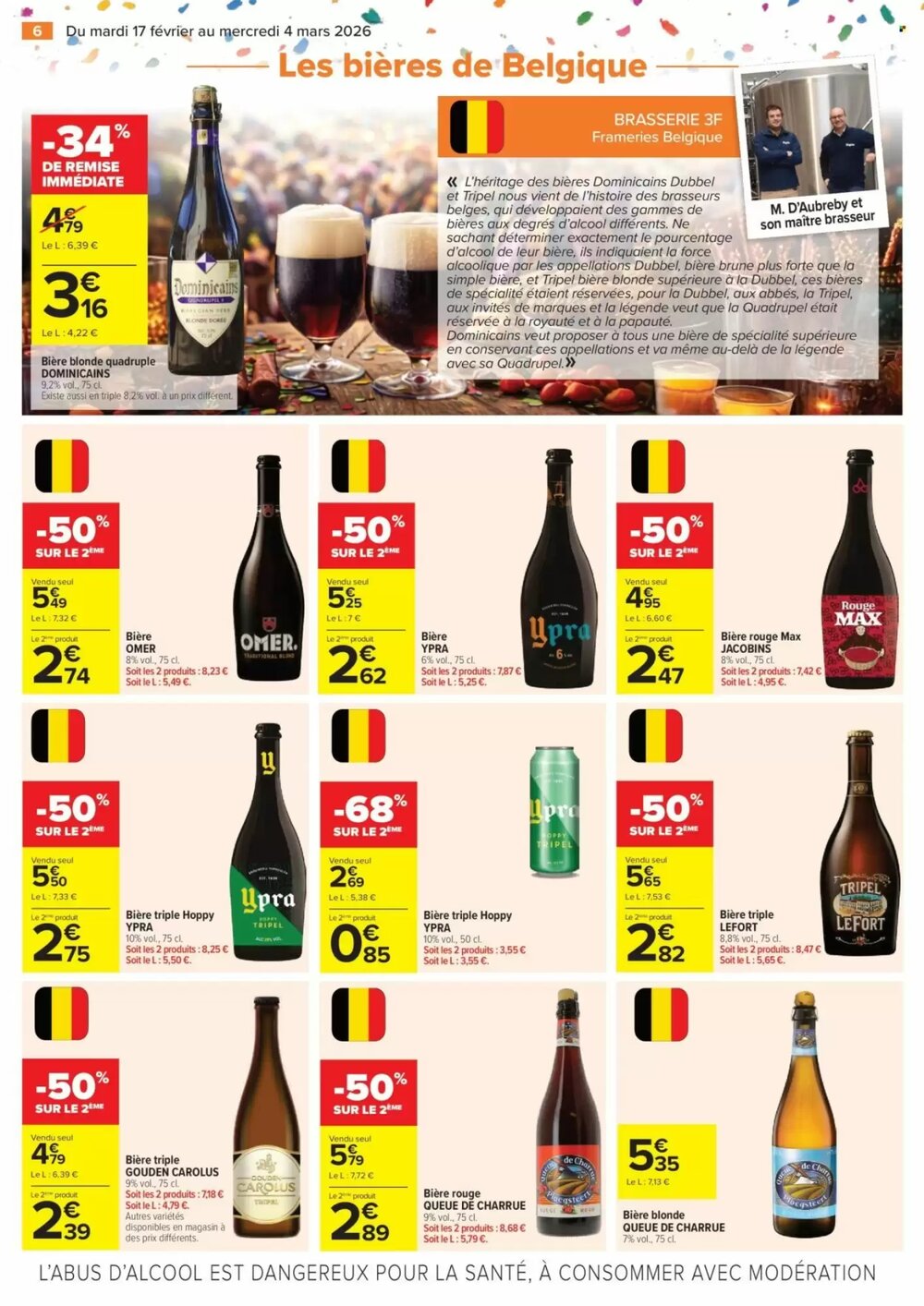 Prospectus promotionnel Carrefour valable à partir du 17/02/2026 - Page 6.