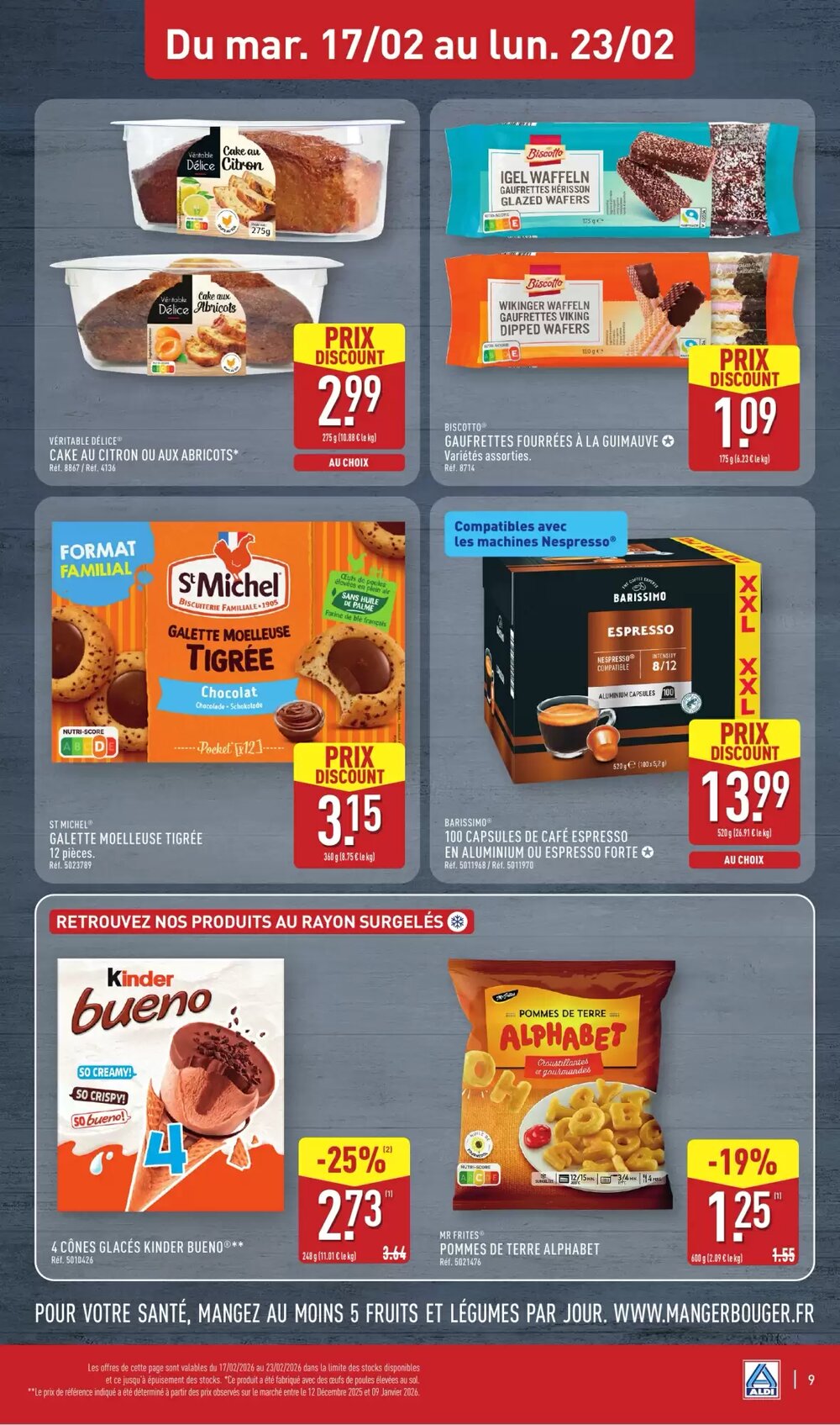 Prospectus promotionnel ALDI valable à partir du 17/02/2026 - Page 11.
