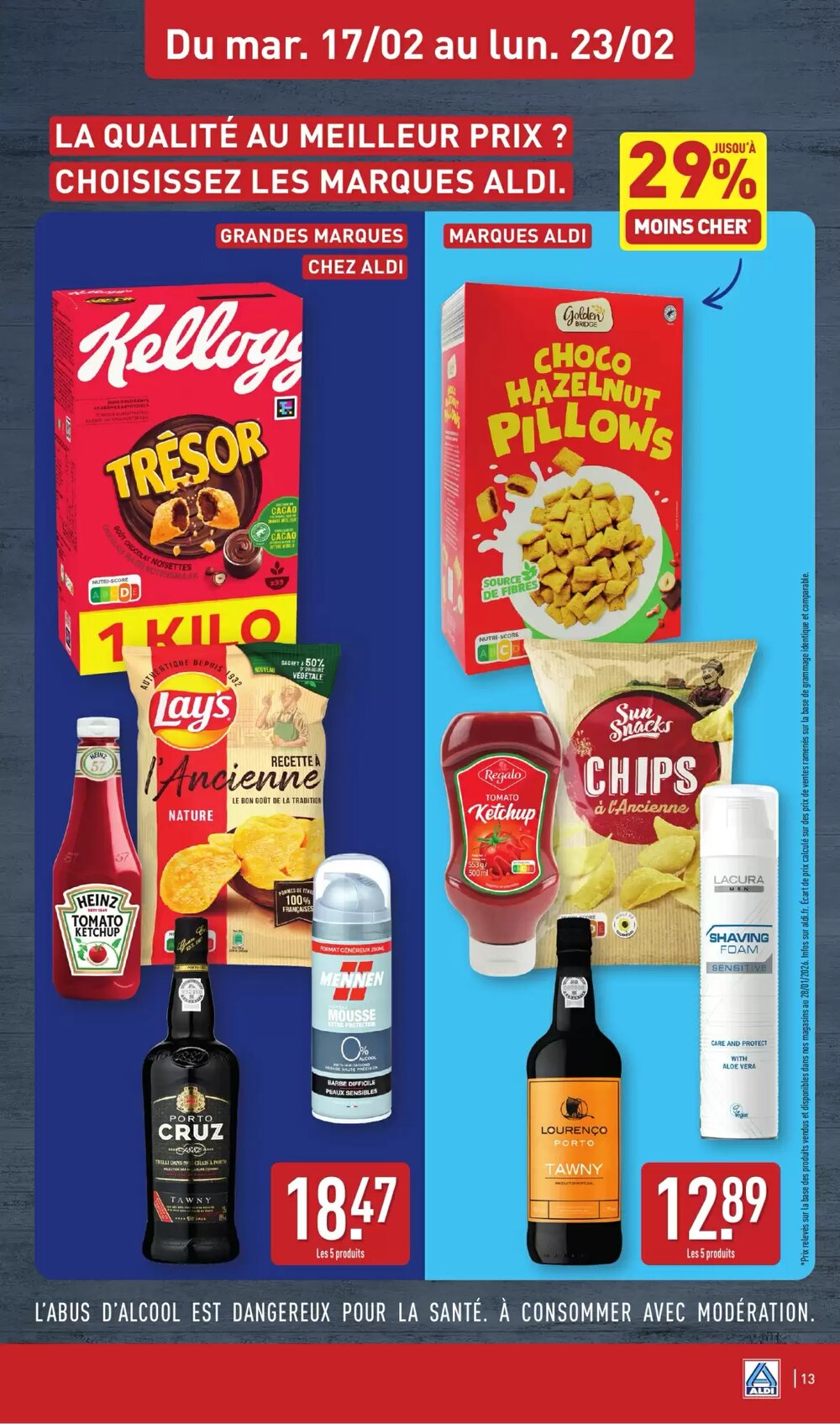 Prospectus promotionnel ALDI valable à partir du 17/02/2026 - Page 15.