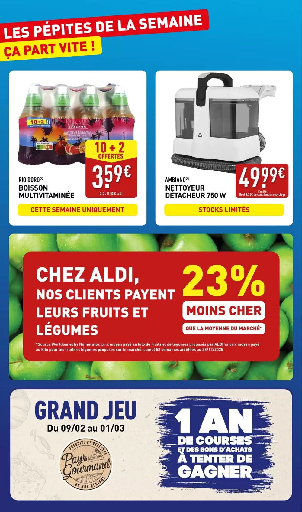 Prospectus promotionnel ALDI valable à partir du 17/02/2026 - Page 2.