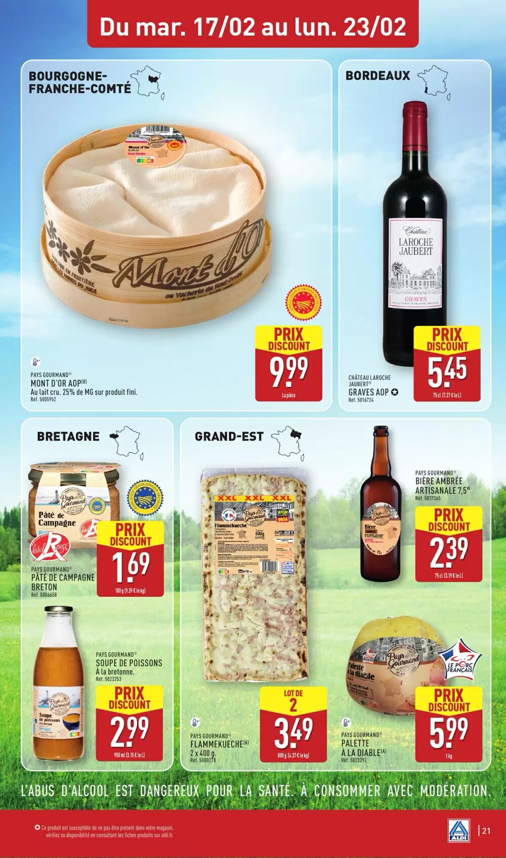 Prospectus promotionnel ALDI valable à partir du 17/02/2026 - Page 23.