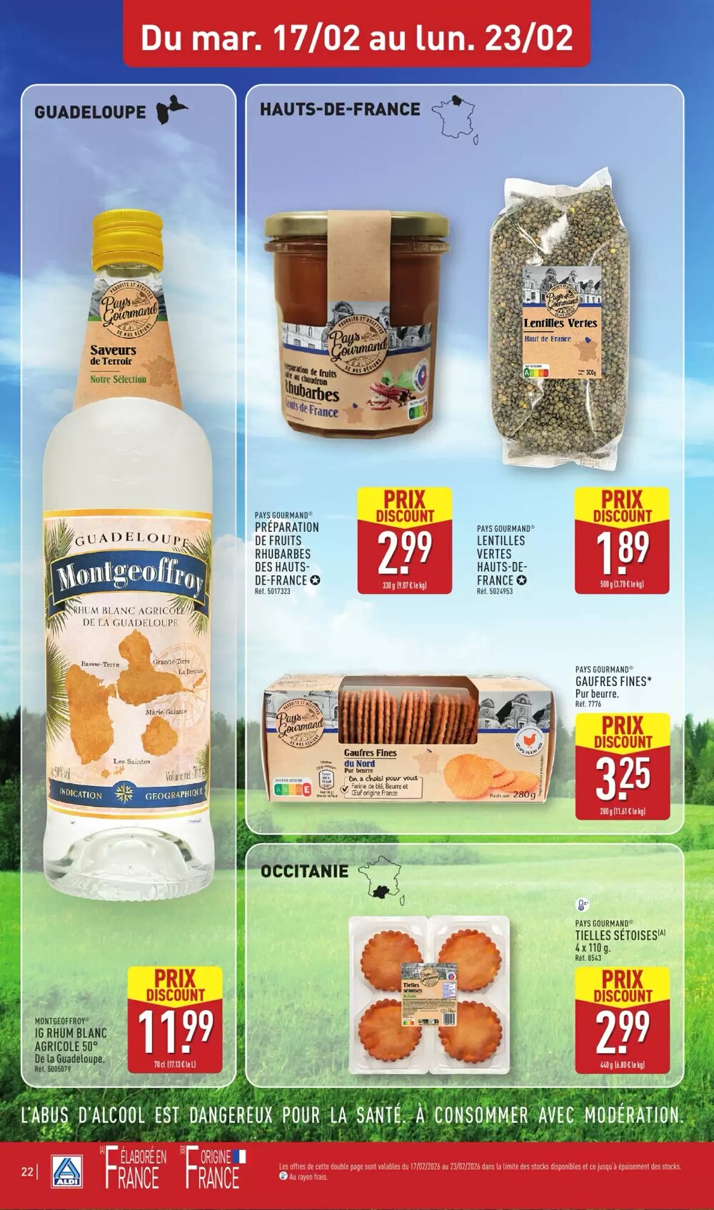 Prospectus promotionnel ALDI valable à partir du 17/02/2026 - Page 24.