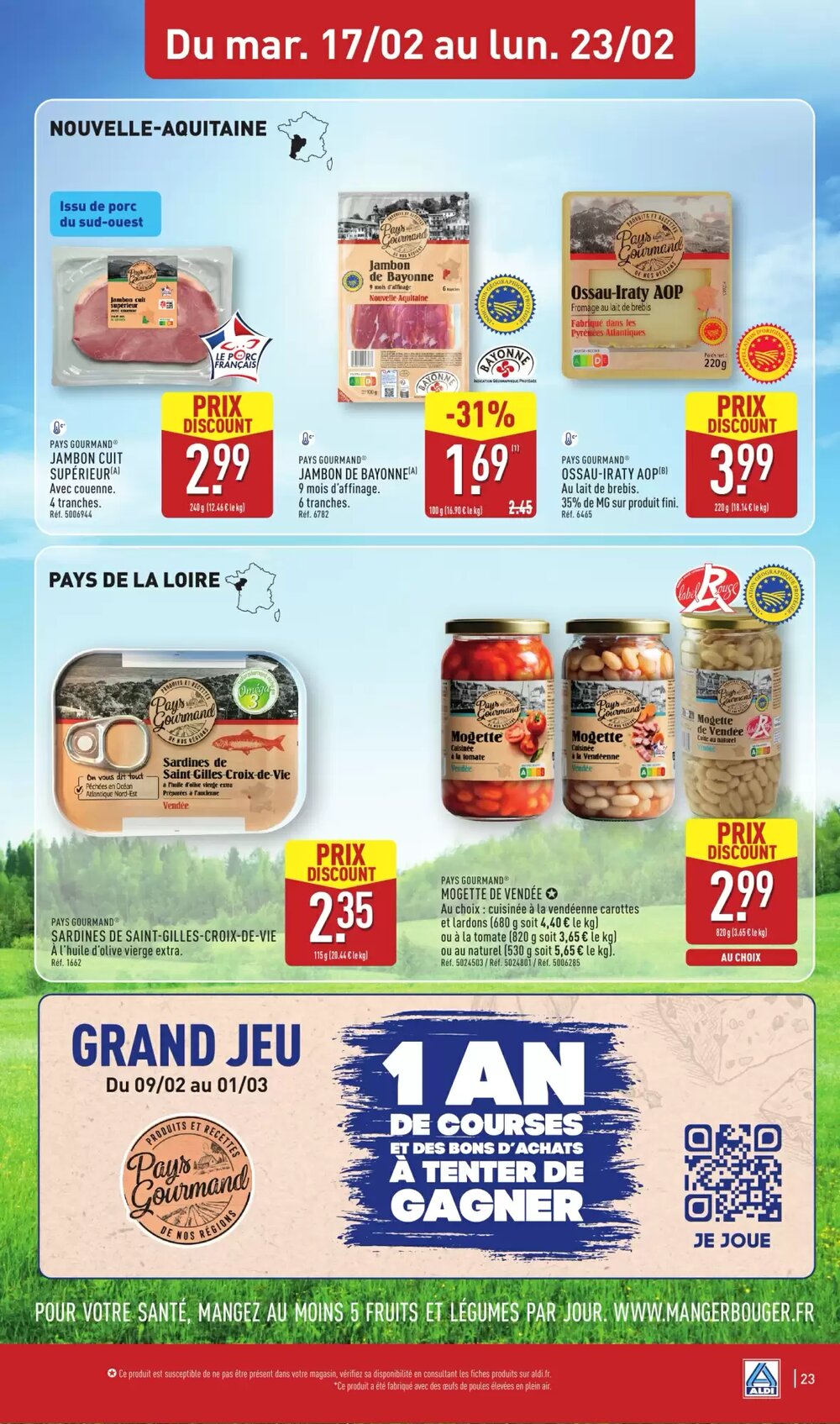 Prospectus promotionnel ALDI valable à partir du 17/02/2026 - Page 25.