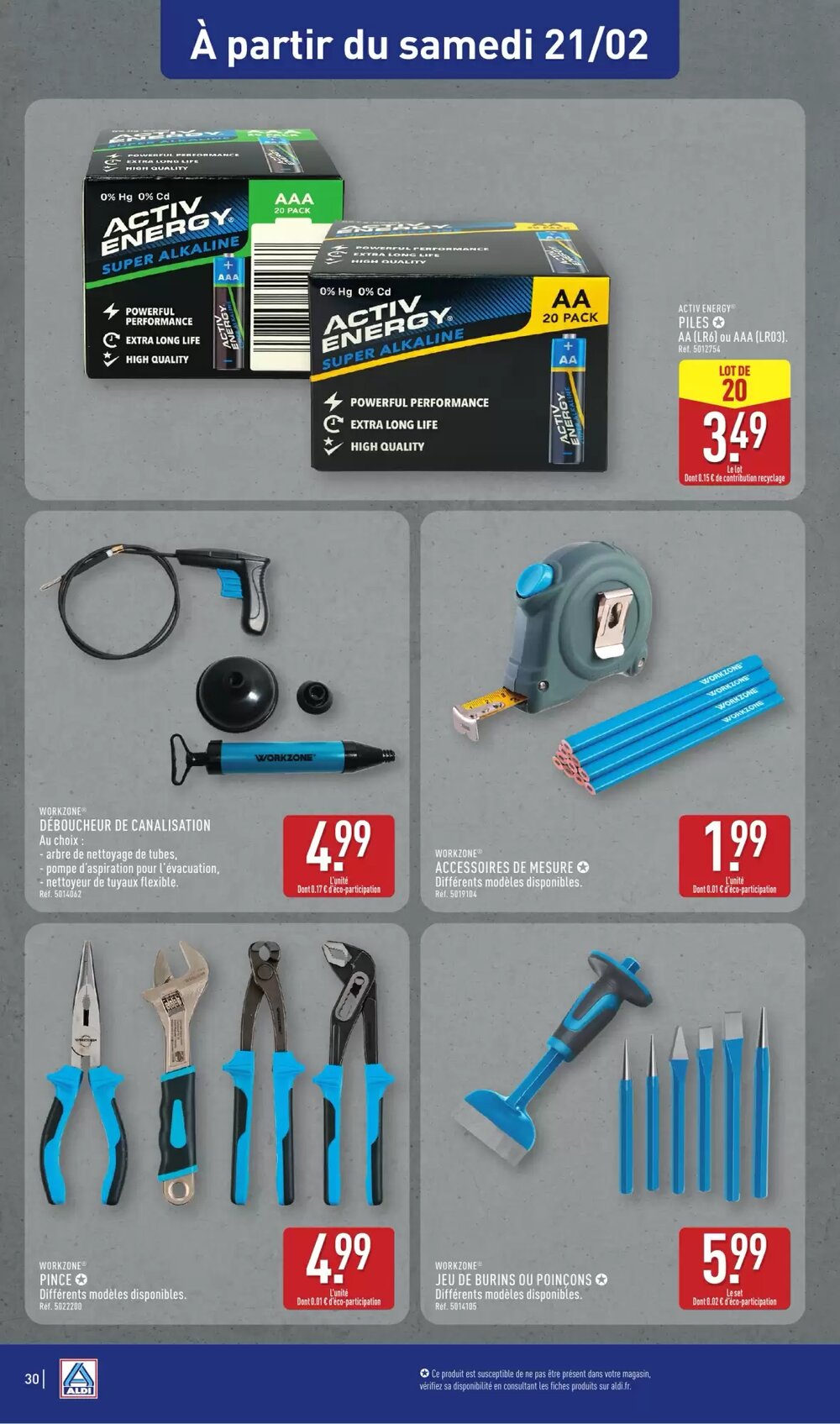 Prospectus promotionnel ALDI valable à partir du 17/02/2026 - Page 32.