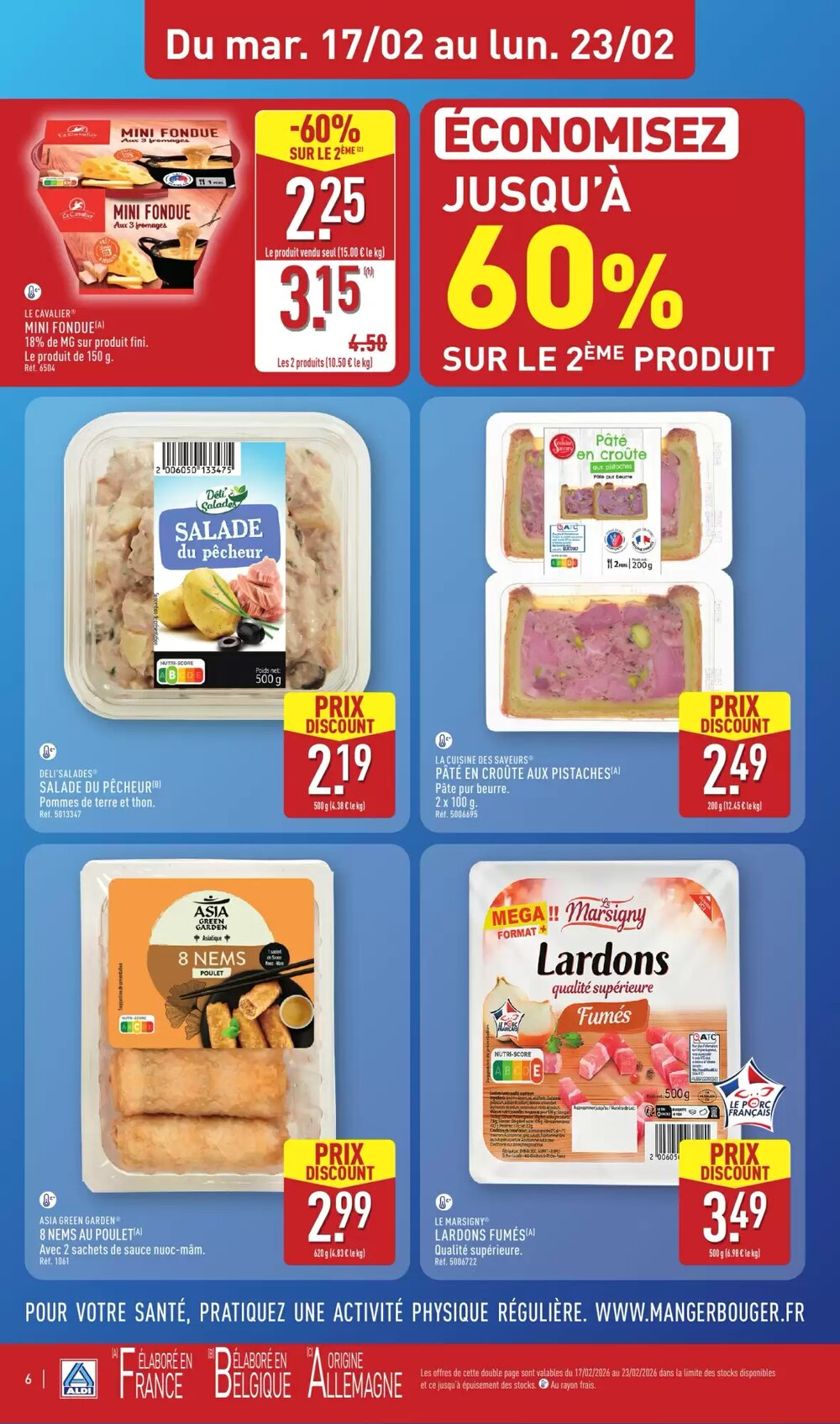 Prospectus promotionnel ALDI valable à partir du 17/02/2026 - Page 8.