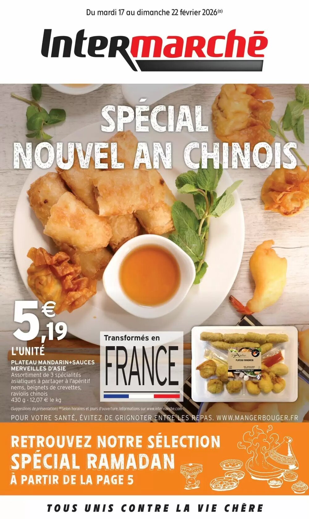 Prospectus promotionnel Intermarché valable à partir du 17/02/2026 - Page 1.