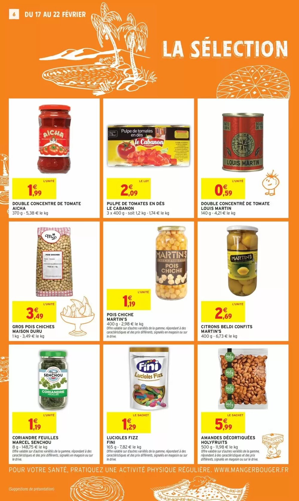 Prospectus promotionnel Intermarché valable à partir du 17/02/2026 - Page 6.