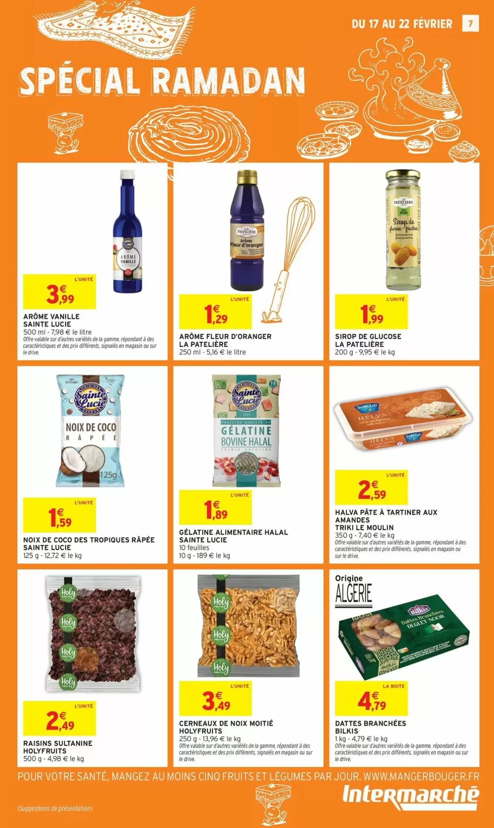 Prospectus promotionnel Intermarché valable à partir du 17/02/2026 - Page 7.
